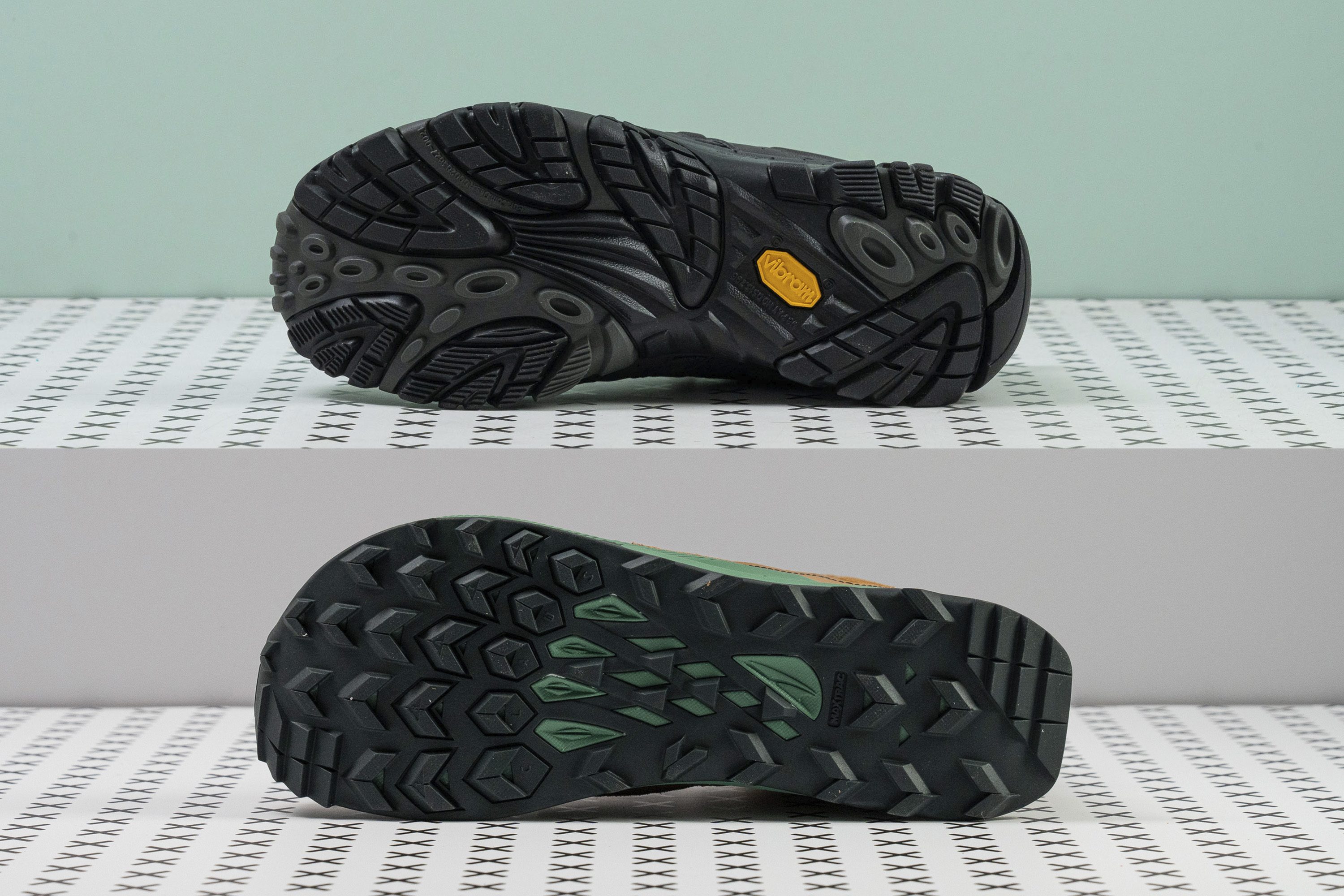 Zapato de senderismo de diseño regular y con forma de pie